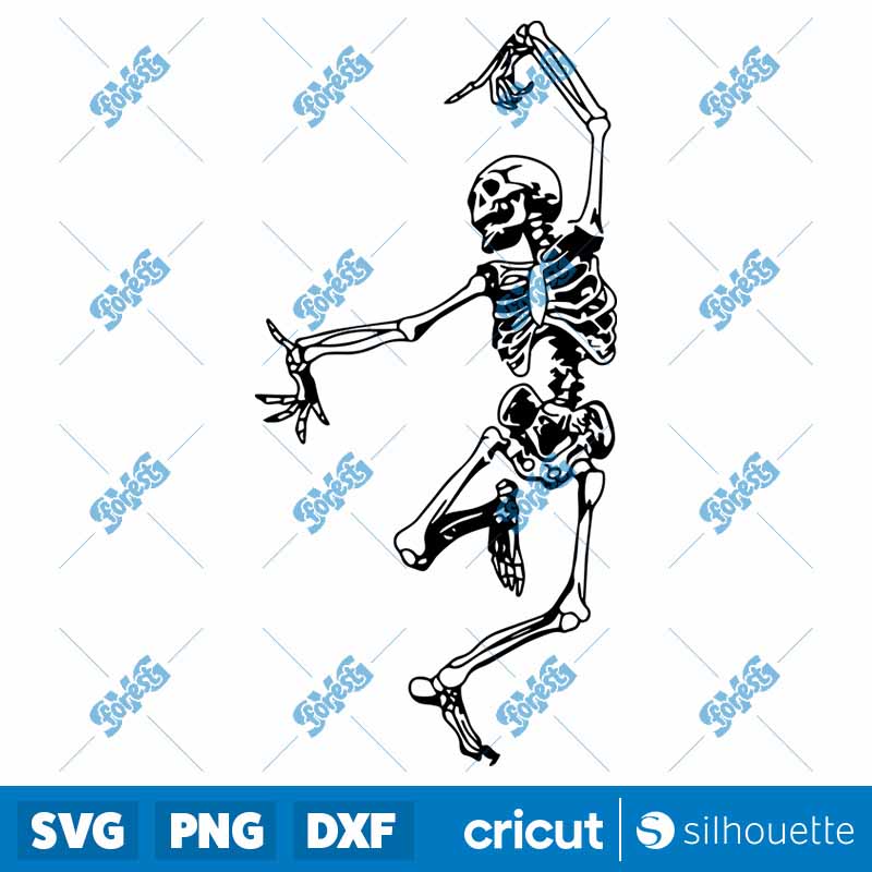 Skeleton Dancing SVG