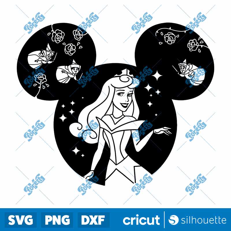 Sleeping Beauty SVG