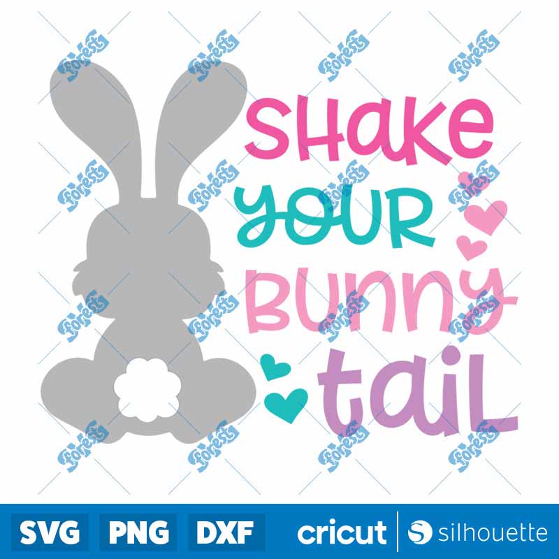 Snake You Bunny Tail SVG