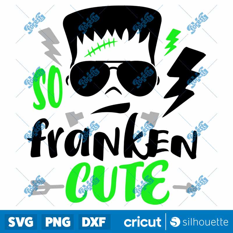 So Franken Cute Boy SVG