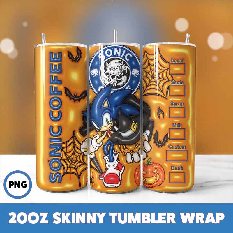 Sonic Video Games Tumbler Wrap