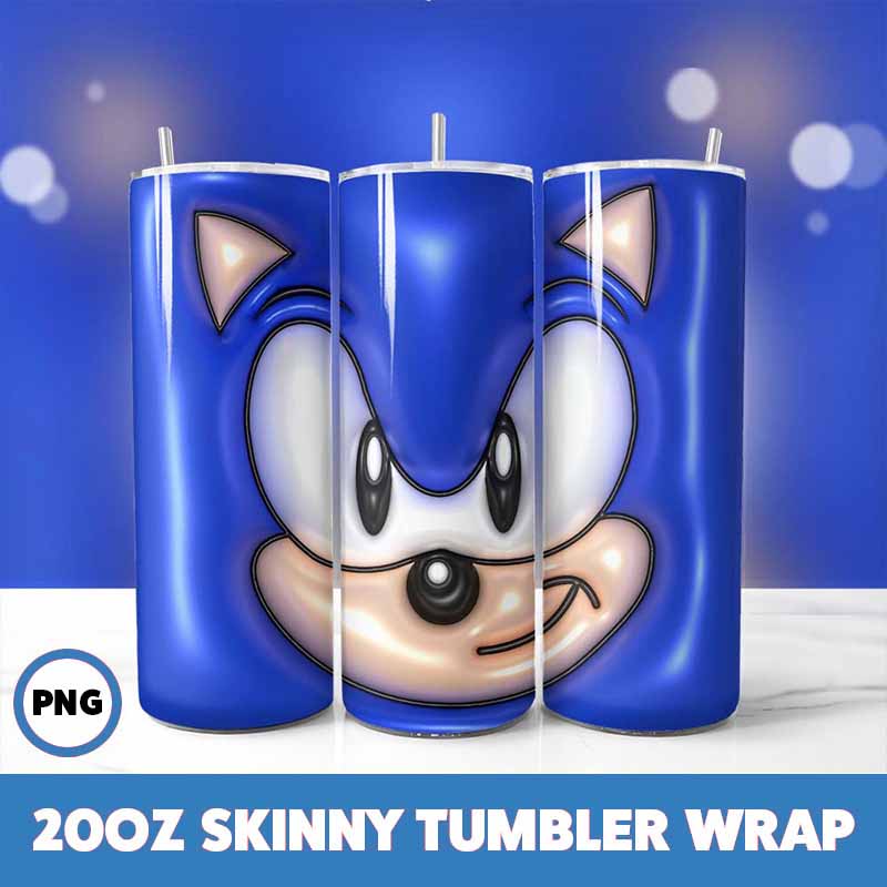 Sonic Video Games Tumbler Wrap