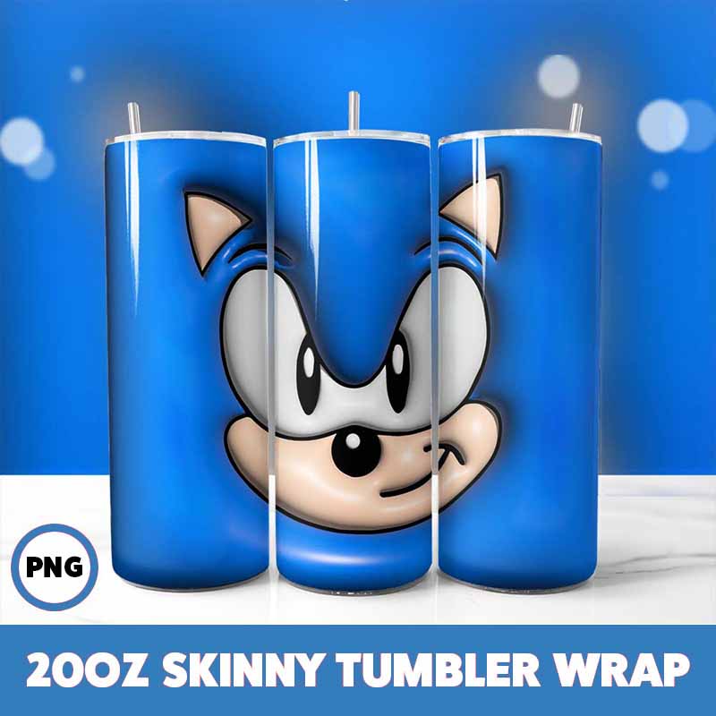 Sonic Video Games Tumbler Wrap