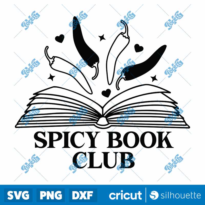 Spicy Book SVG