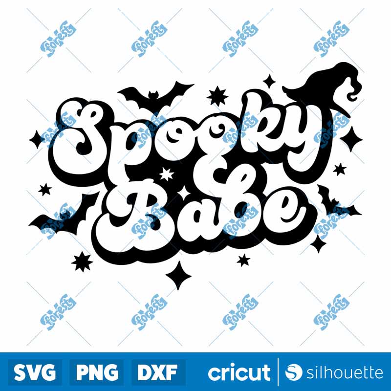 Spooky Babe SVG