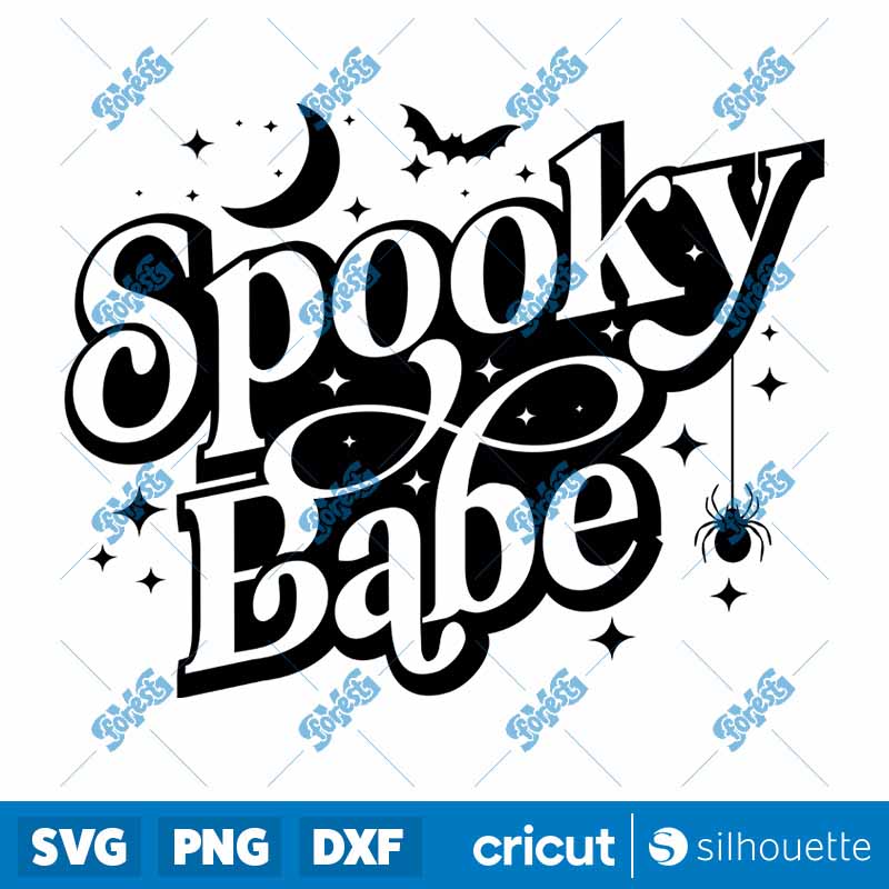 Spooky Babe SVG