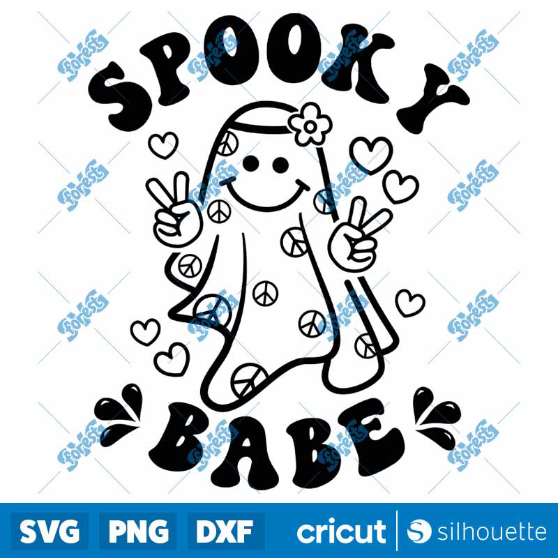 Spooky Babe SVG