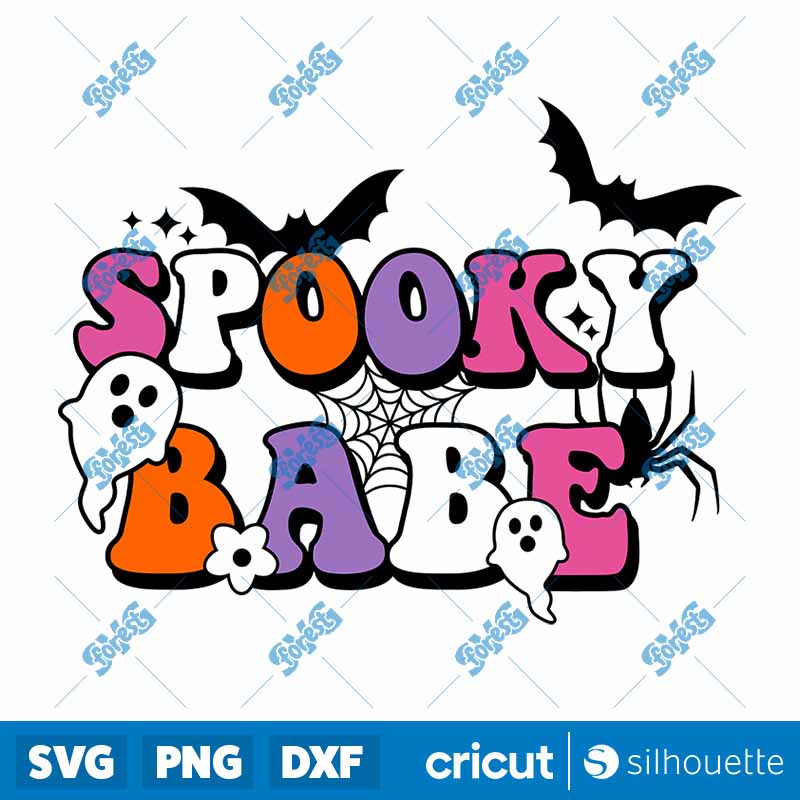 Spooky Babe SVG-PNG