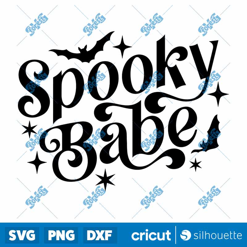 Spooky Babe SVG