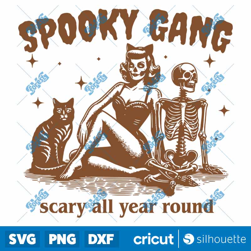 Spooky Gang SVG