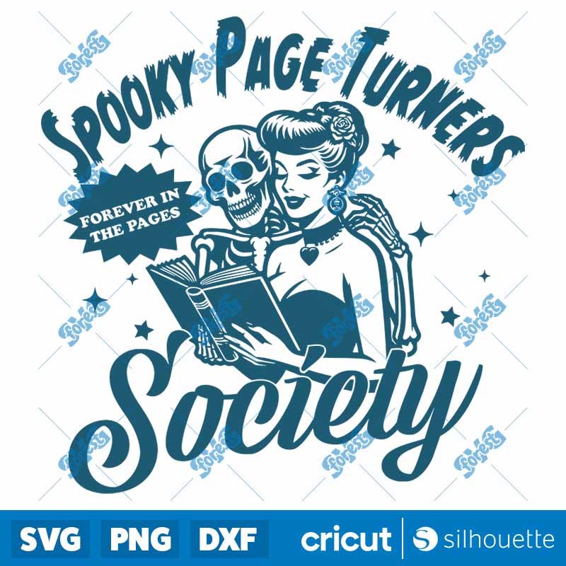 Spooky Page Turners Society
  SVG