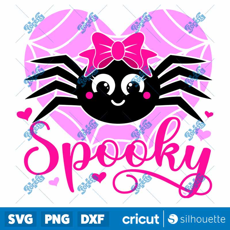 Spooky Spider SVG