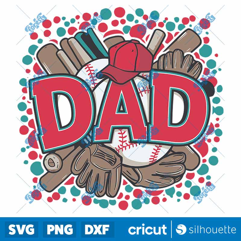 Sport Dad Baseball Softball
  SVG