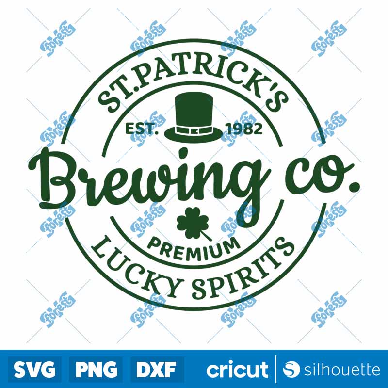 St Patrick's Brewing Co Lucky
  Spirits SVG