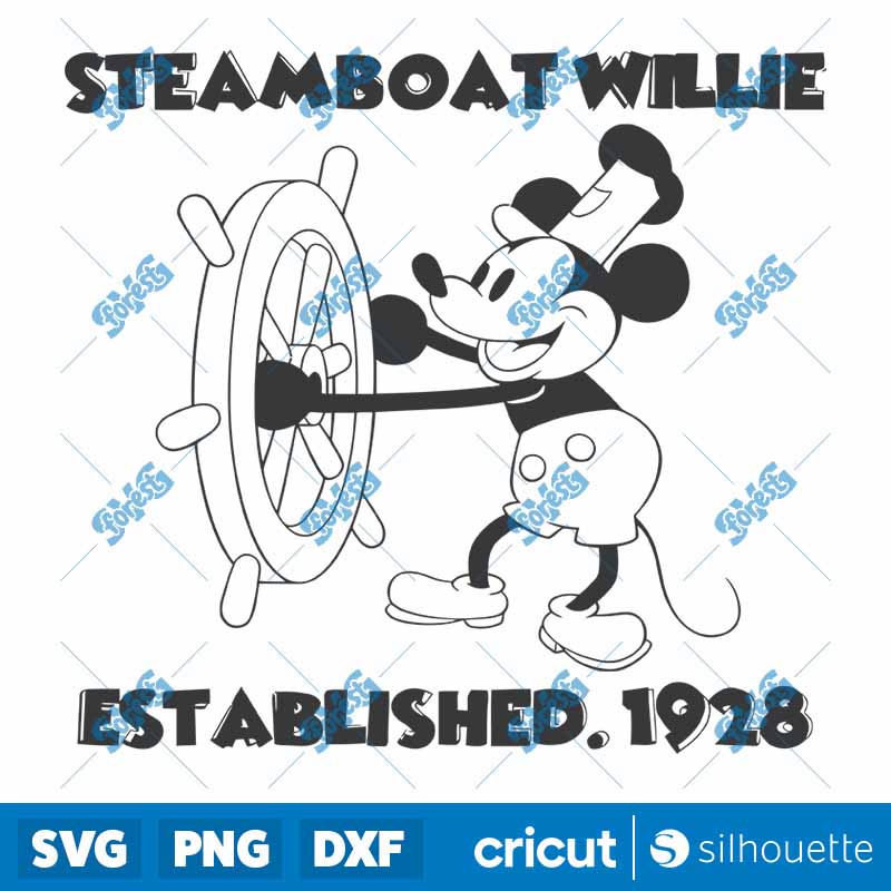 Steamboat Willie Established
1928 SVG