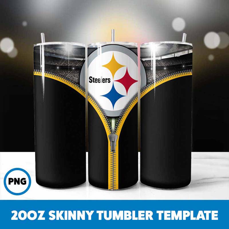 Steelers Zipper Tumbler Wrap