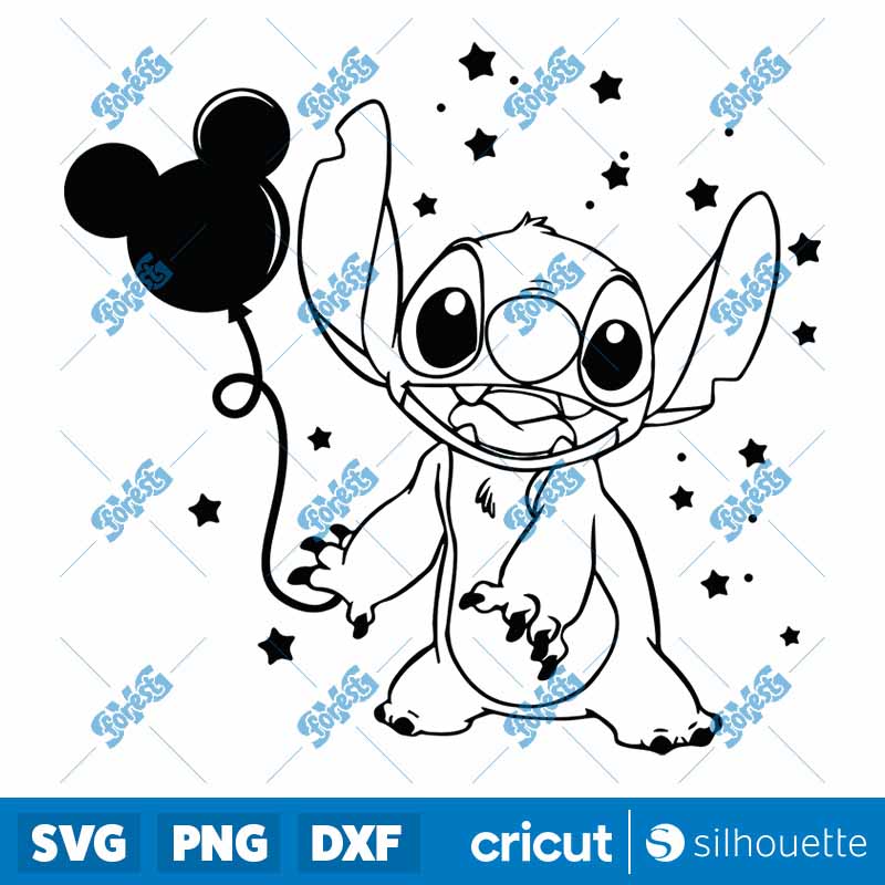 Stitch Disney SVG