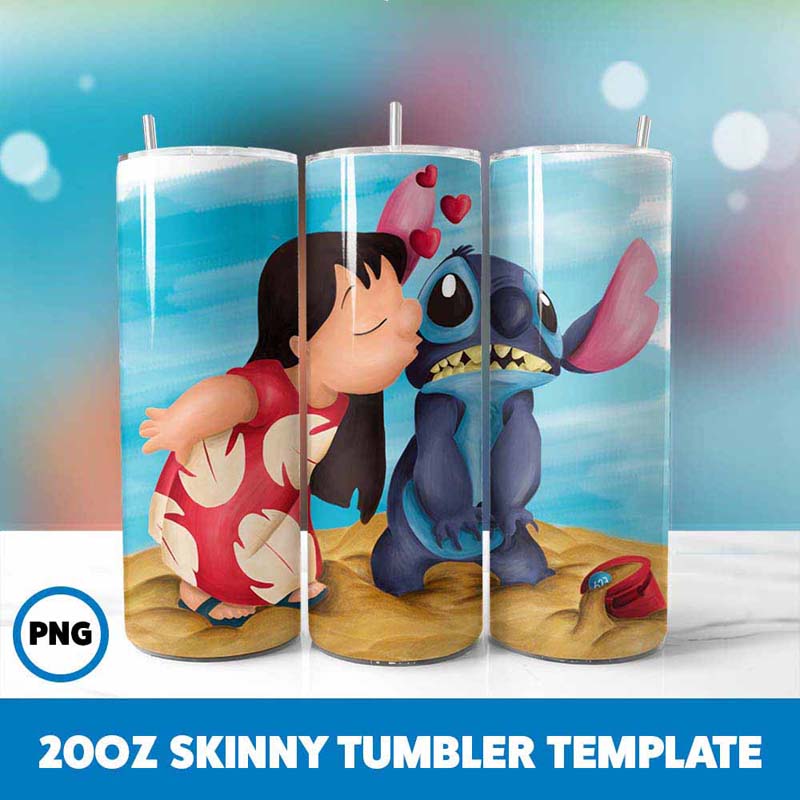 Stitch Movie Character 20oz
  Tumbler 0 Sublimation PNG