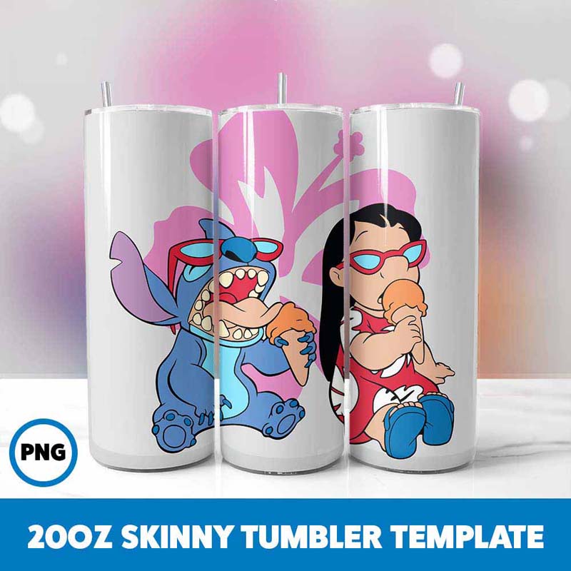 Stitch Movie Character 20oz
  Tumbler 0 Sublimation PNG