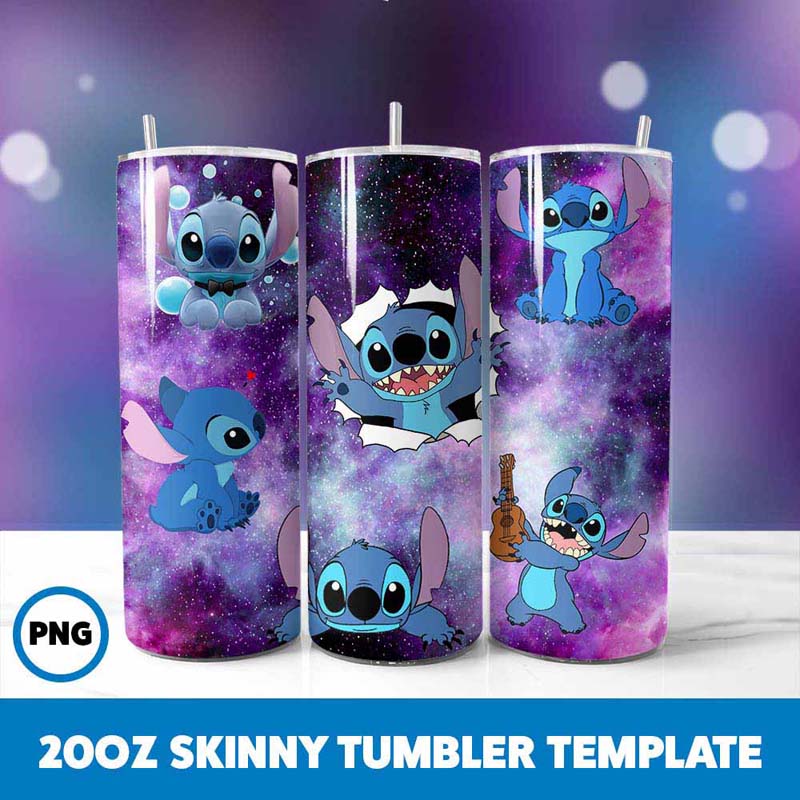 Stitch Movie Character 20oz
  Tumbler Wrap