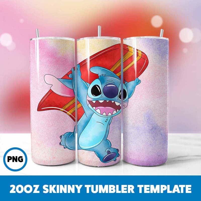 Stitch Movie Character 20oz
  Tumbler Wrap