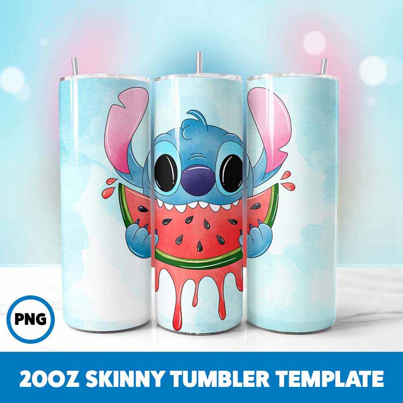 Stitch Movie Character 20oz
  Tumbler Wrap