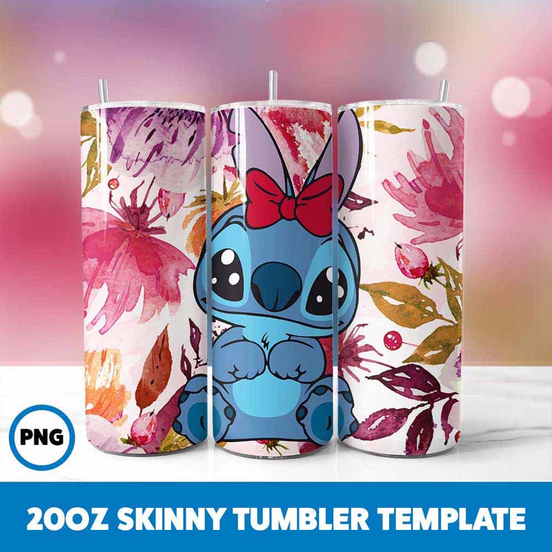 Stitch Movie Character 20oz
  Tumbler Wrap