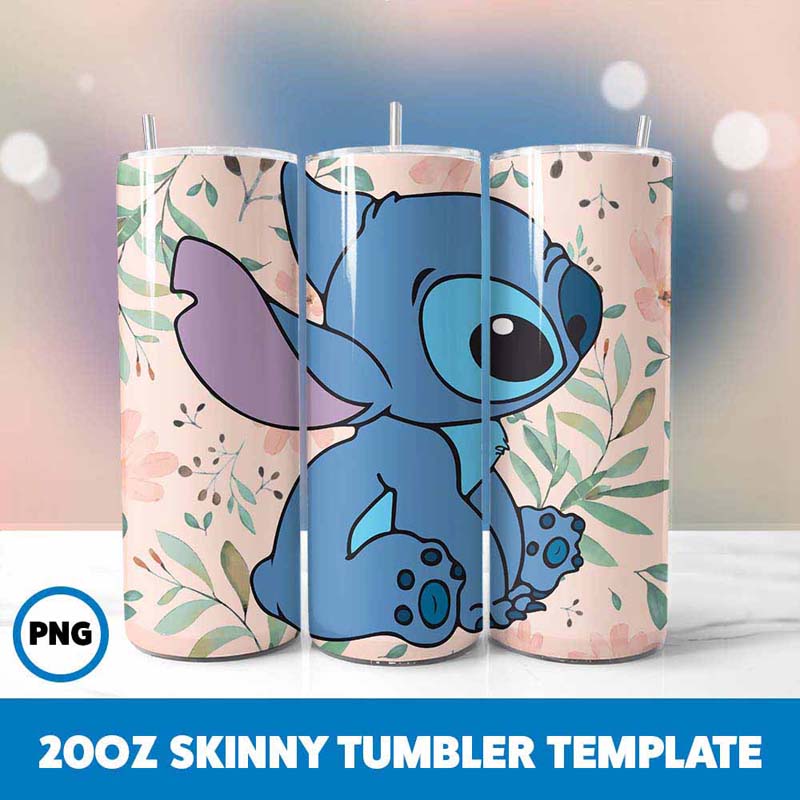 Stitch Movie Character 20oz
  Tumbler Wrap