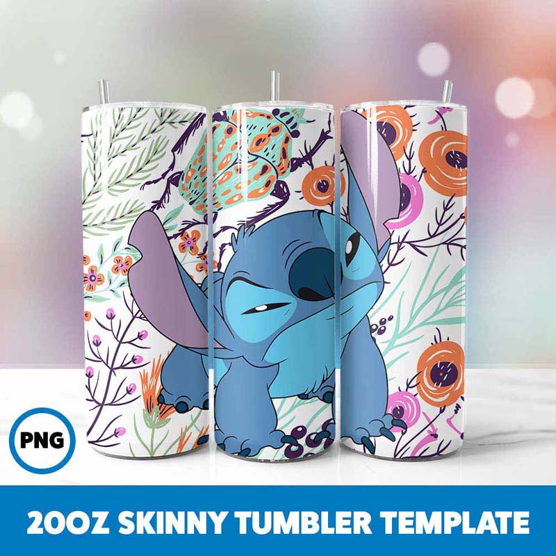 Stitch Movie Character 20oz
  Tumbler Wrap