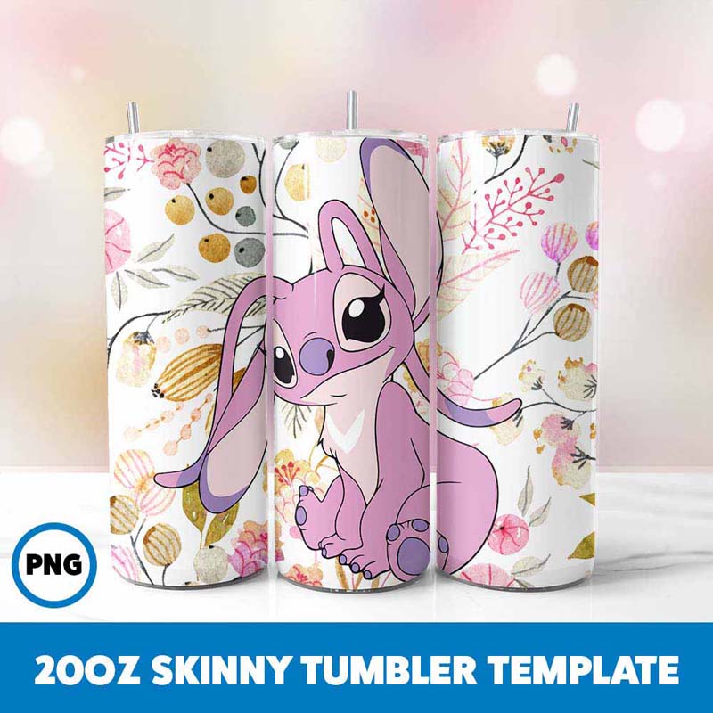 Stitch Movie Character 20oz
  Tumbler Wrap