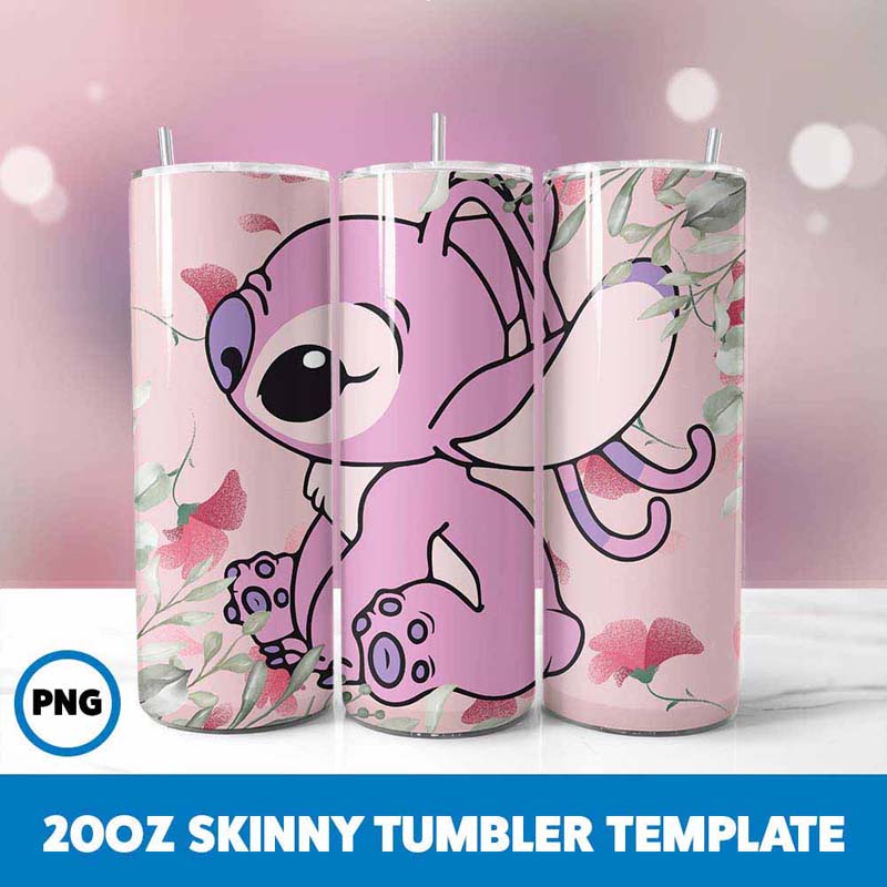 Stitch Movie Character 20oz
  Tumbler Wrap