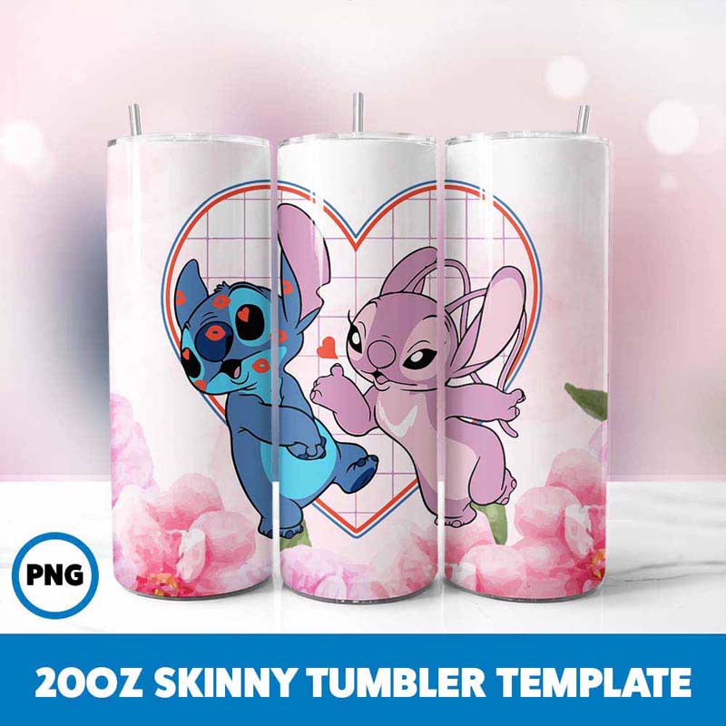 Stitch Movie Character 20oz
  Tumbler Wrap