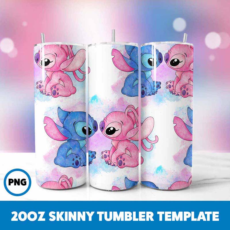 Stitch Movie Character 20oz
  Tumbler Wrap