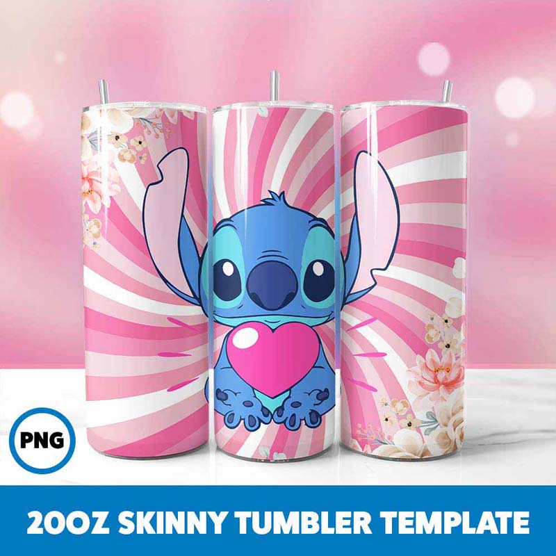 Stitch Movie Character 20oz
  Tumbler 0 Sublimation PNG