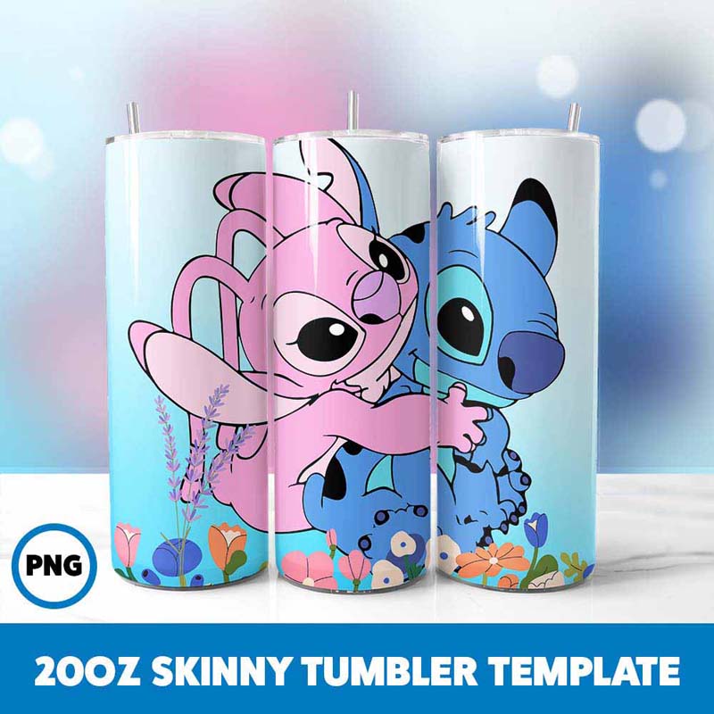 Stitch Movie Character 20oz
  Tumbler Wrap