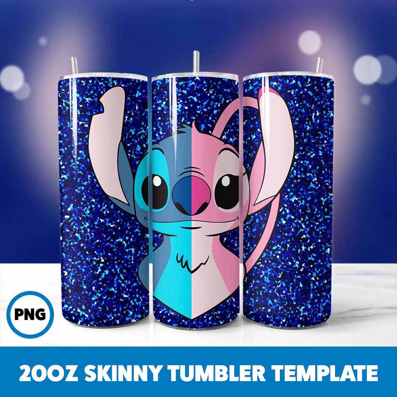 Stitch Movie Character 20oz
  Tumbler Wrap