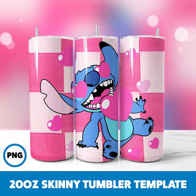 Stitch Movie Character 20oz
Tumbler Wrap