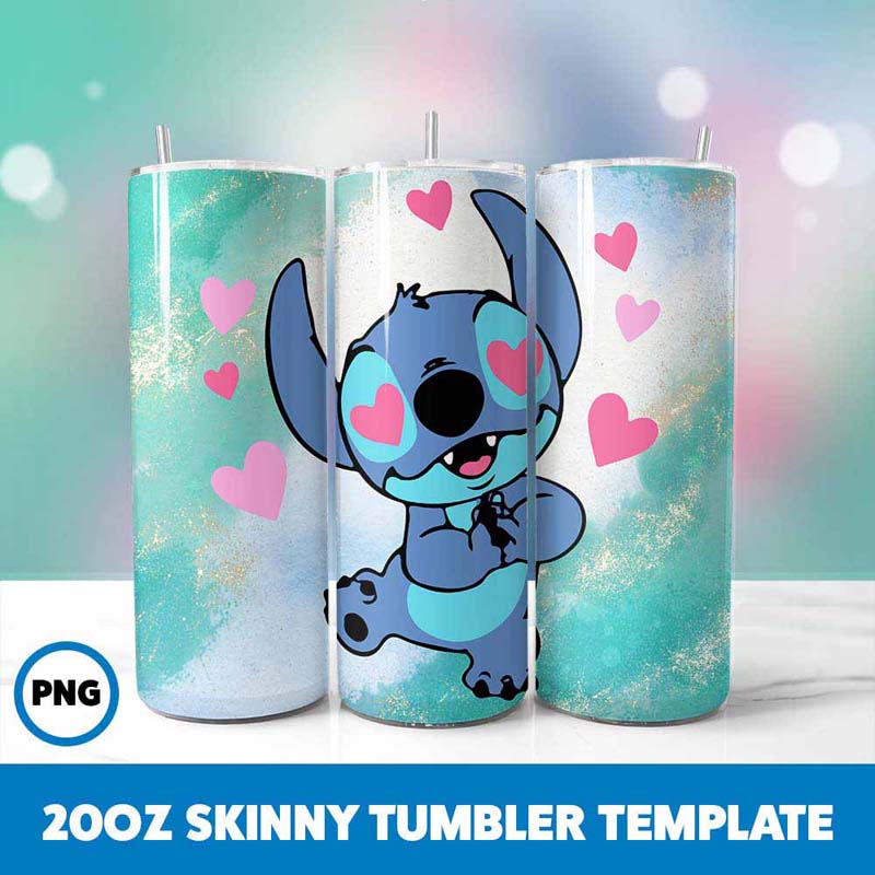 Stitch Movie Character 20oz
Tumbler Wrap