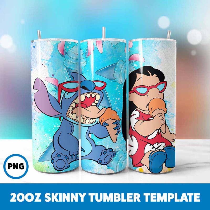 Stitch Movie Character 20oz
Tumbler Wrap