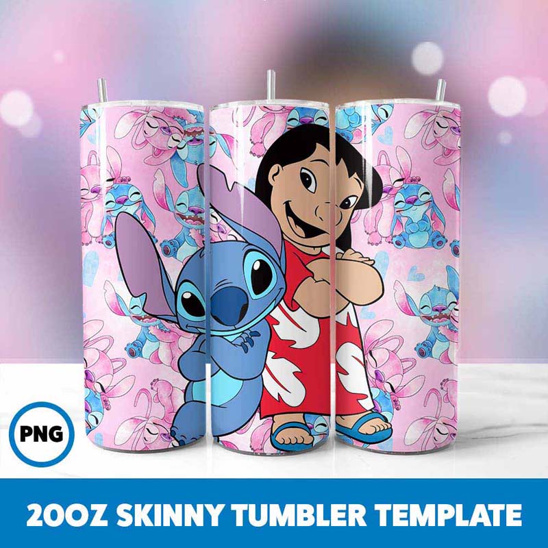 Stitch Movie Character 20oz
Tumbler Wrap