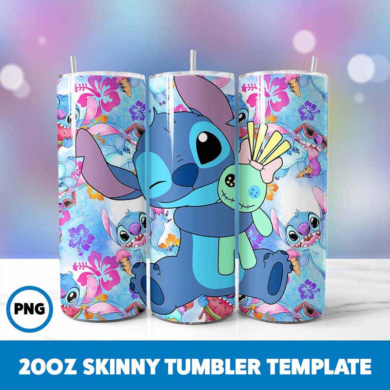 Stitch Movie Character 20oz
Tumbler Wrap