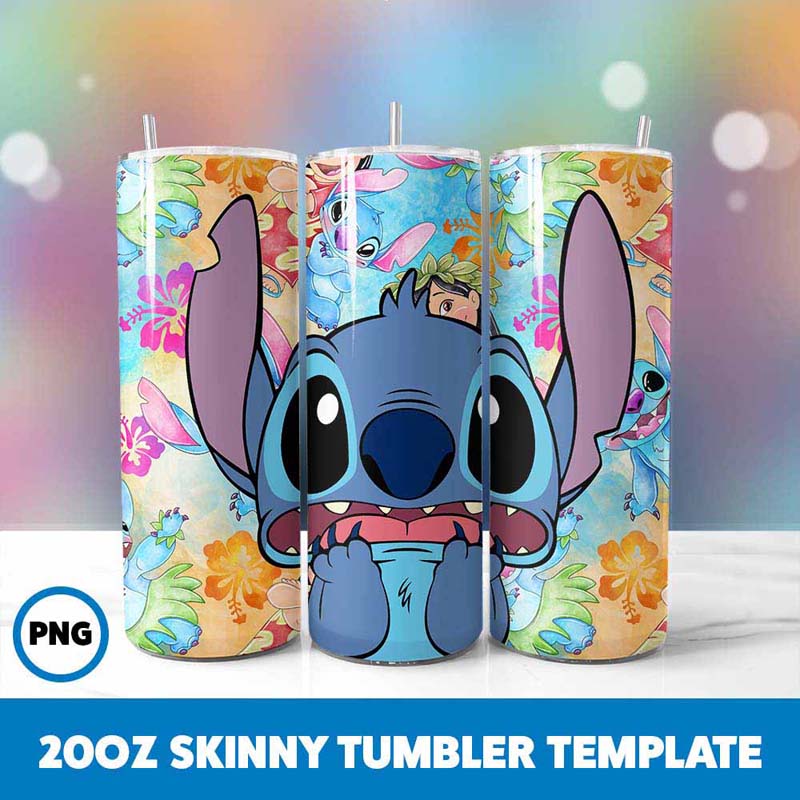 Stitch Movie Character 20oz
  Tumbler 0 Sublimation PNG