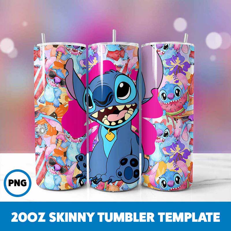 Stitch Movie Character 20oz
Tumbler Wrap