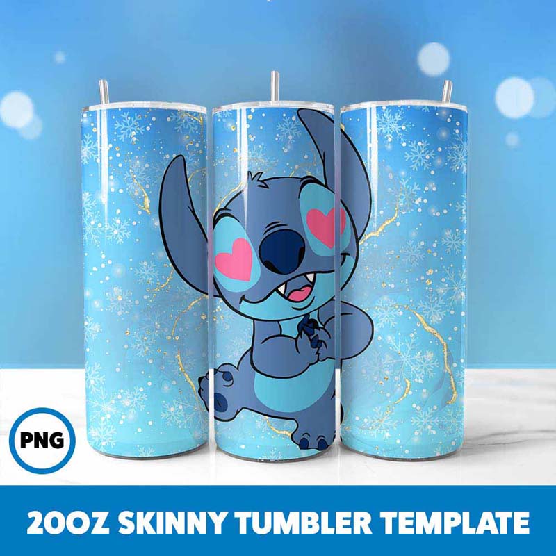 Stitch Movie Character 20oz
Tumbler Wrap