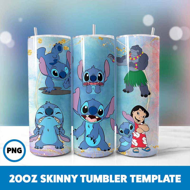 Stitch Movie Character 20oz
Tumbler Wrap