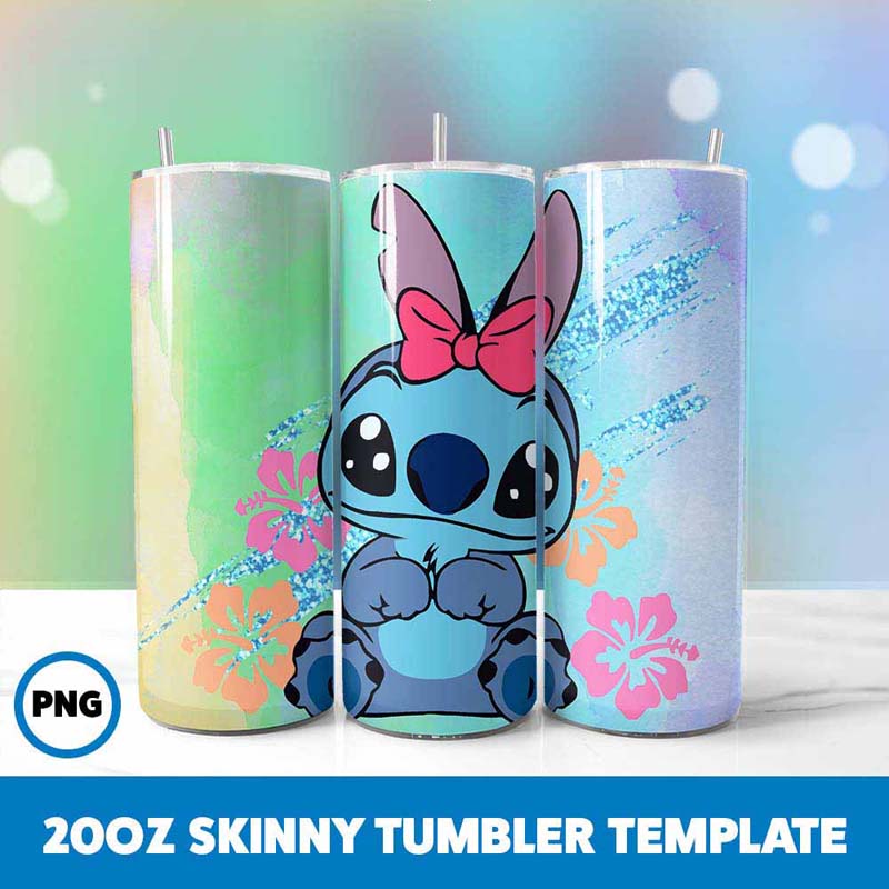 Stitch Movie Character 20oz
Tumbler Wrap