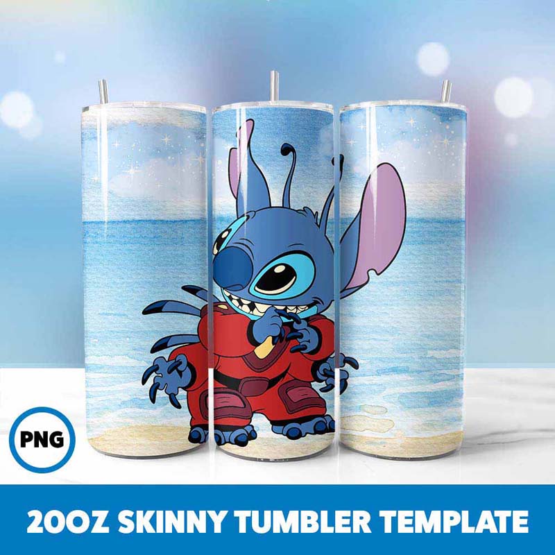 Stitch Movie Character 20oz
Tumbler Wrap