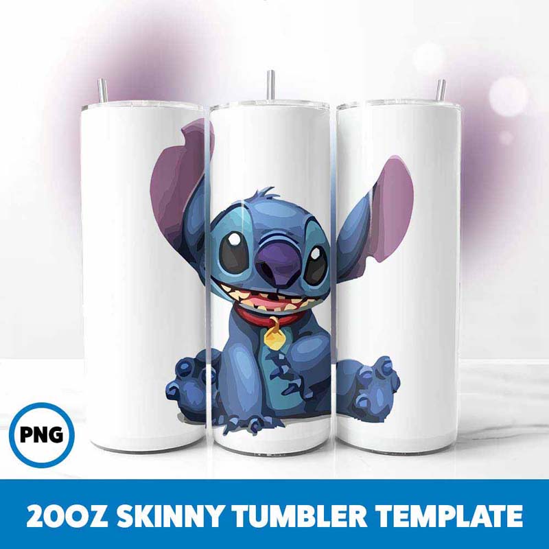 Stitch Movie Character 20oz
Tumbler Wrap