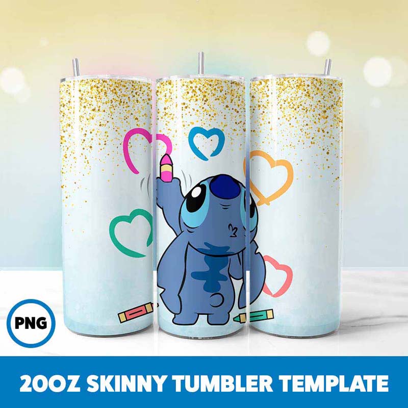 Stitch Movie Character 20oz
Tumbler Wrap