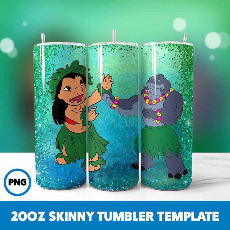 Stitch Movie Character 20oz
Tumbler Wrap